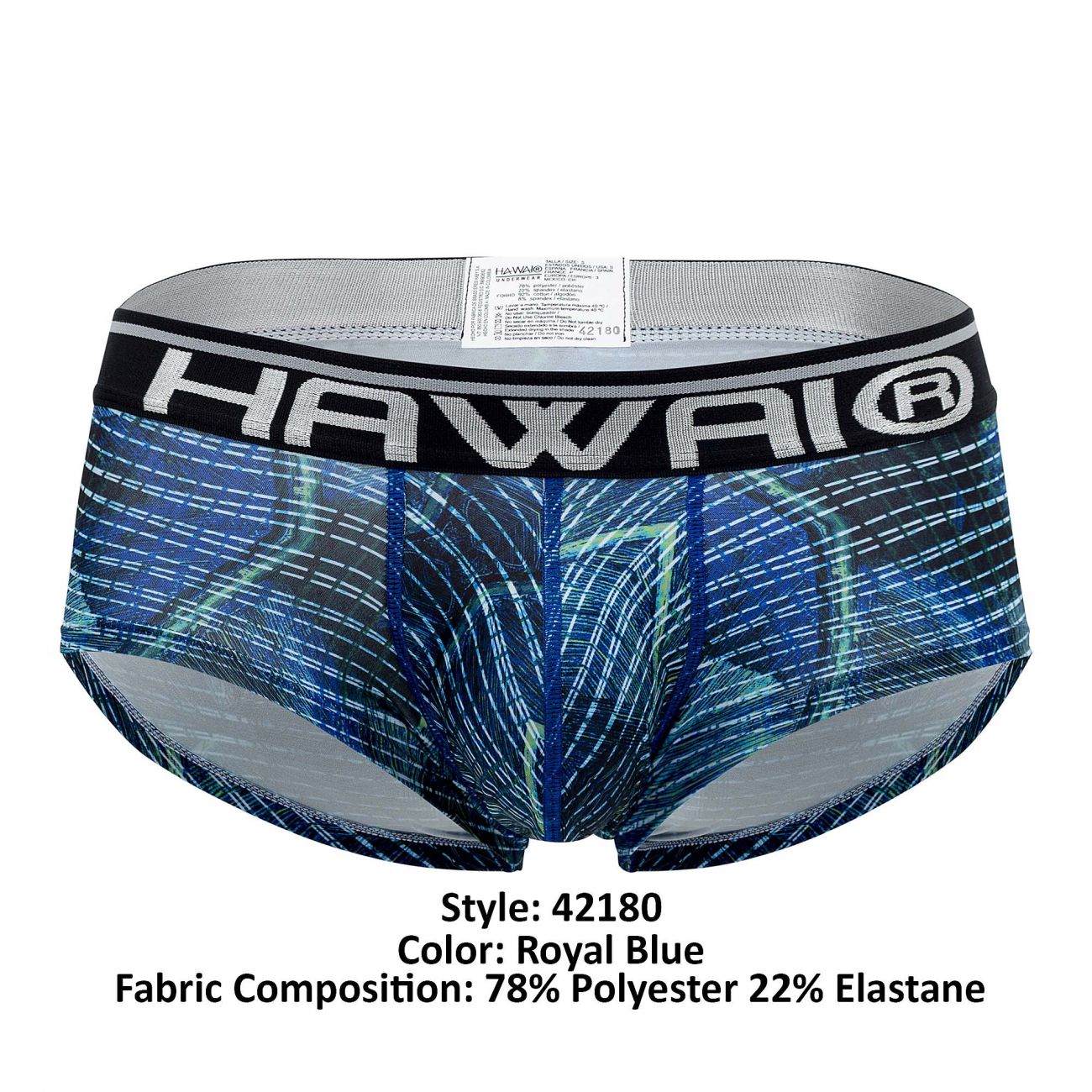 HAWAI 42180 Microfiber Trunks Royal Blue