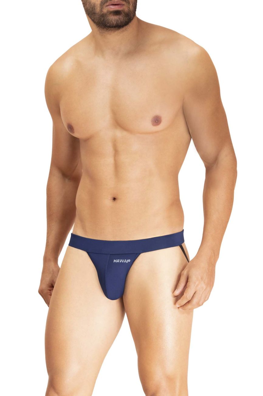 HAWAI 42296 Microfiber Jockstrap Dark Blue