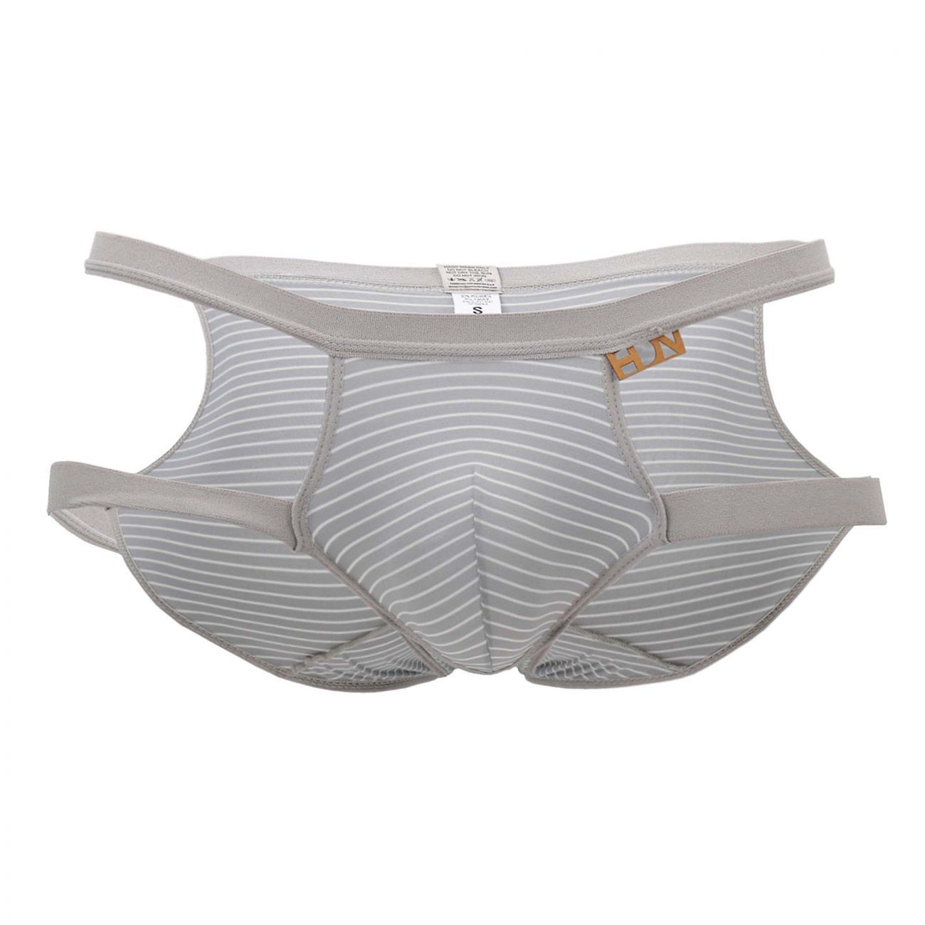 Hidden 958 Open Side Briefs Gray