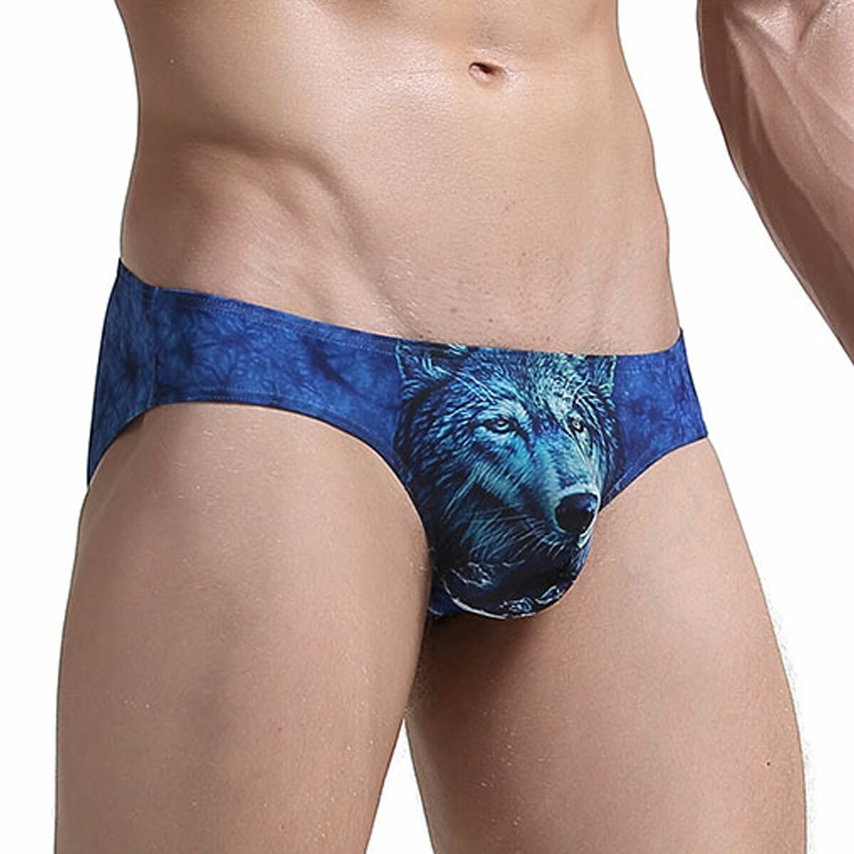 SALE - Mens Blue Wolf Brief