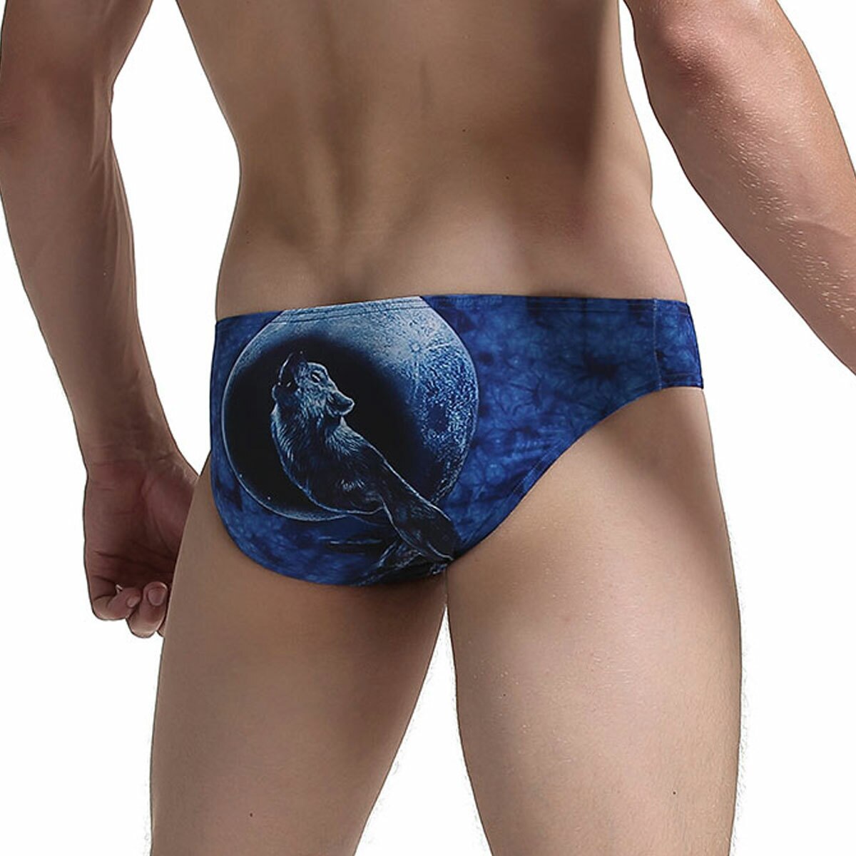 SALE - Mens Blue Wolf Brief