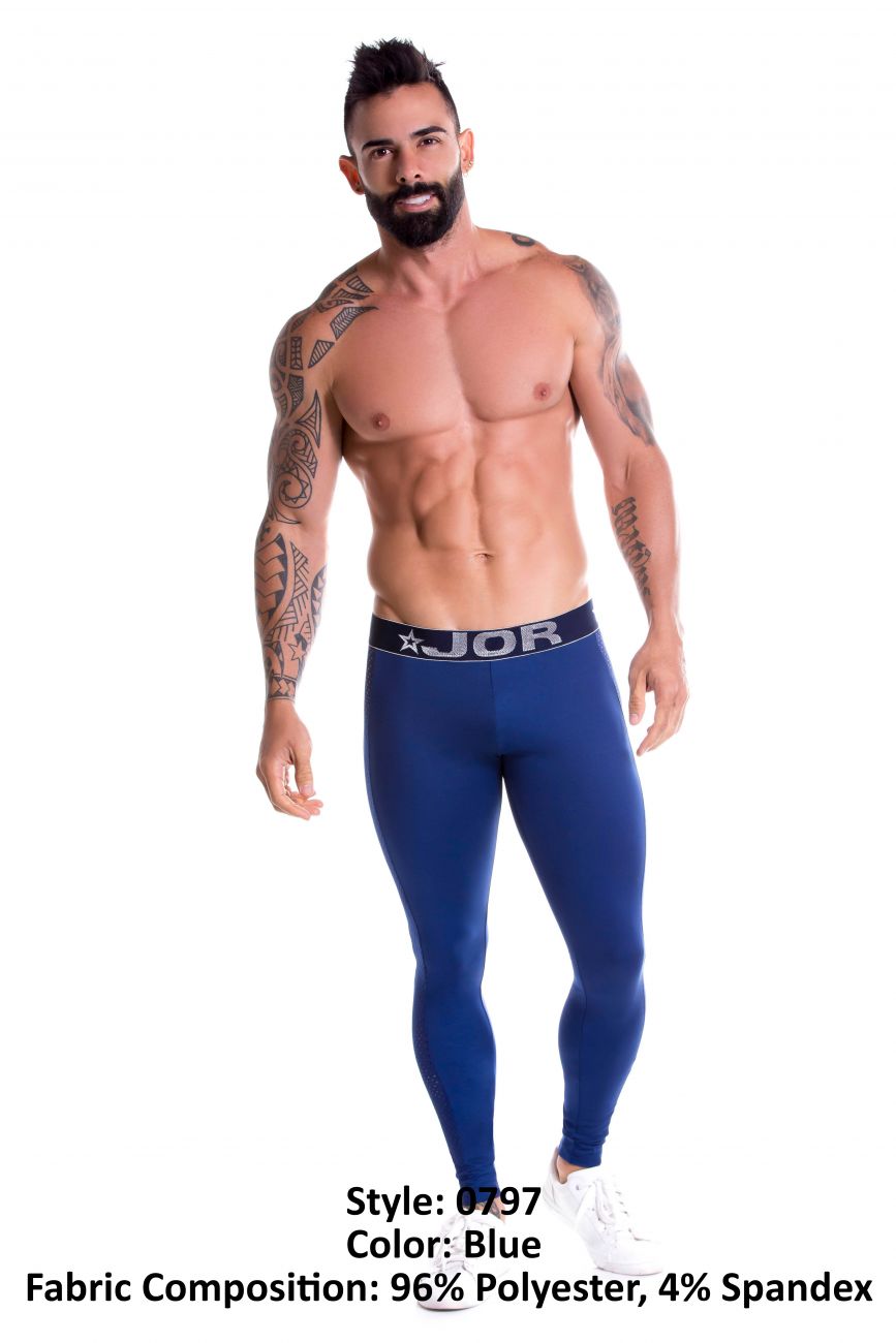 JOR 0797 Prix Athletic Pants Blue