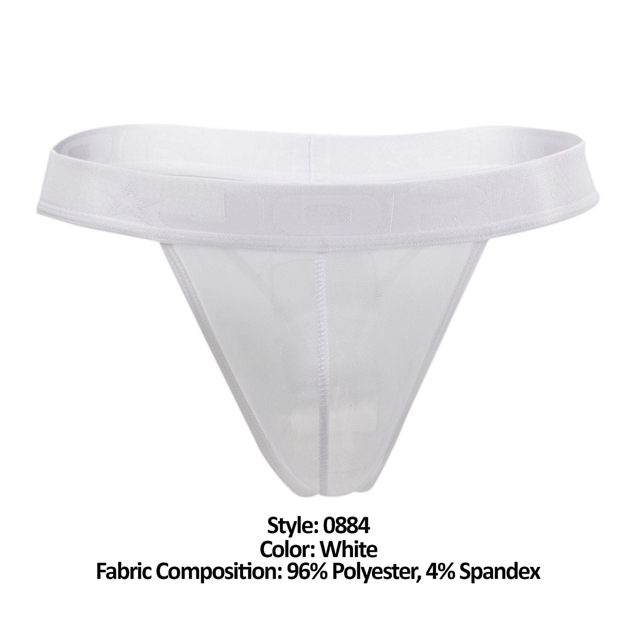 JOR 0884 Mesh Thongs White