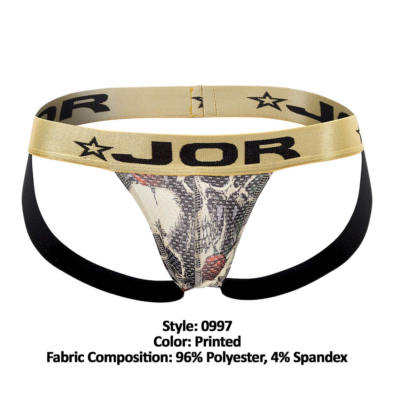 JOR 0997 Wasabi Jockstrap