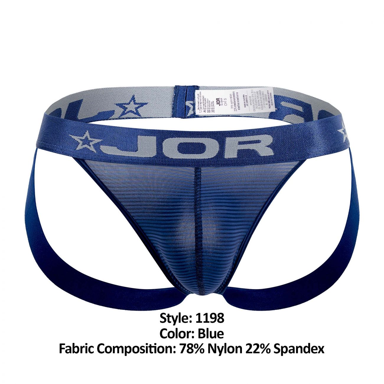 JOR 1198 Odeon Jockstrap Blue