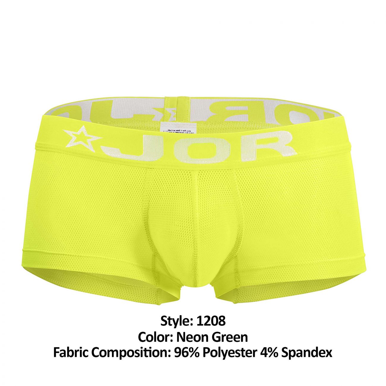 JOR 1208 Mediterraneo Trunks Neon Green