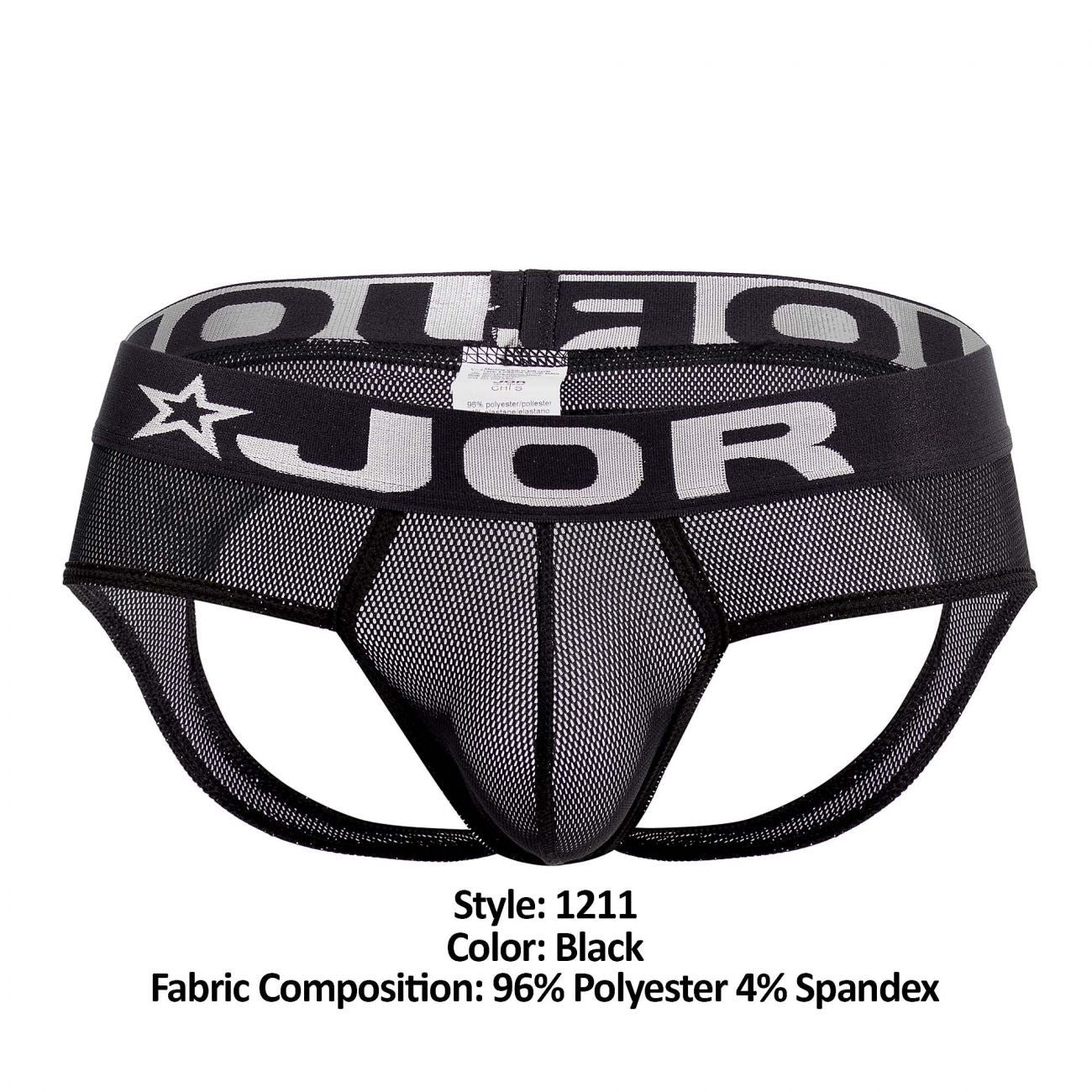 JOR 1211 Mediterraneo Jockstrap Black