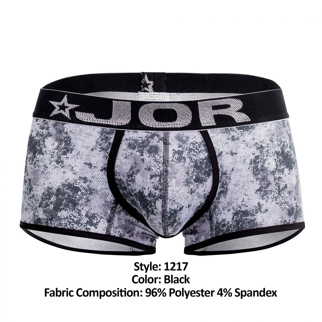 JOR 1217 Army Trunks Black