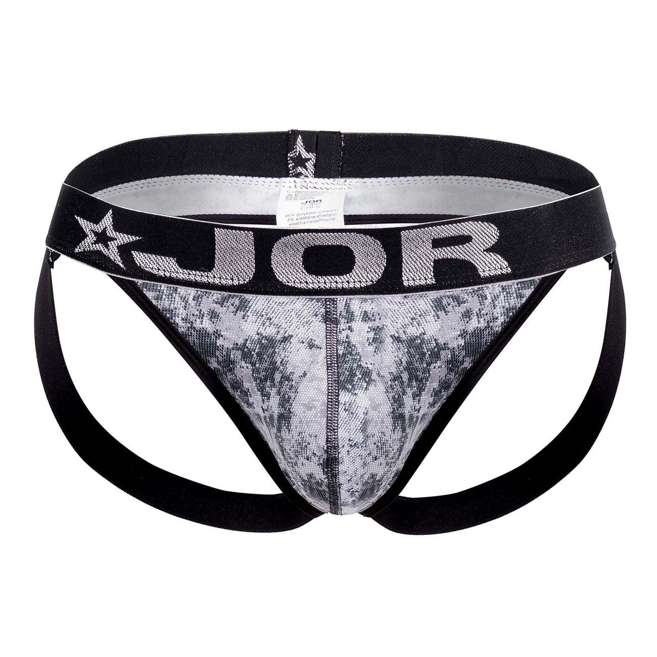 JOR 1220 Army Jockstrap Black