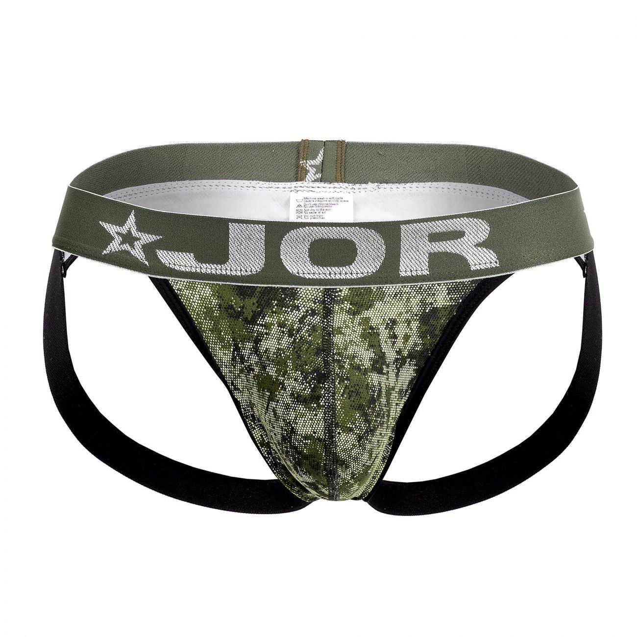 JOR 1220 Army Jockstrap Green