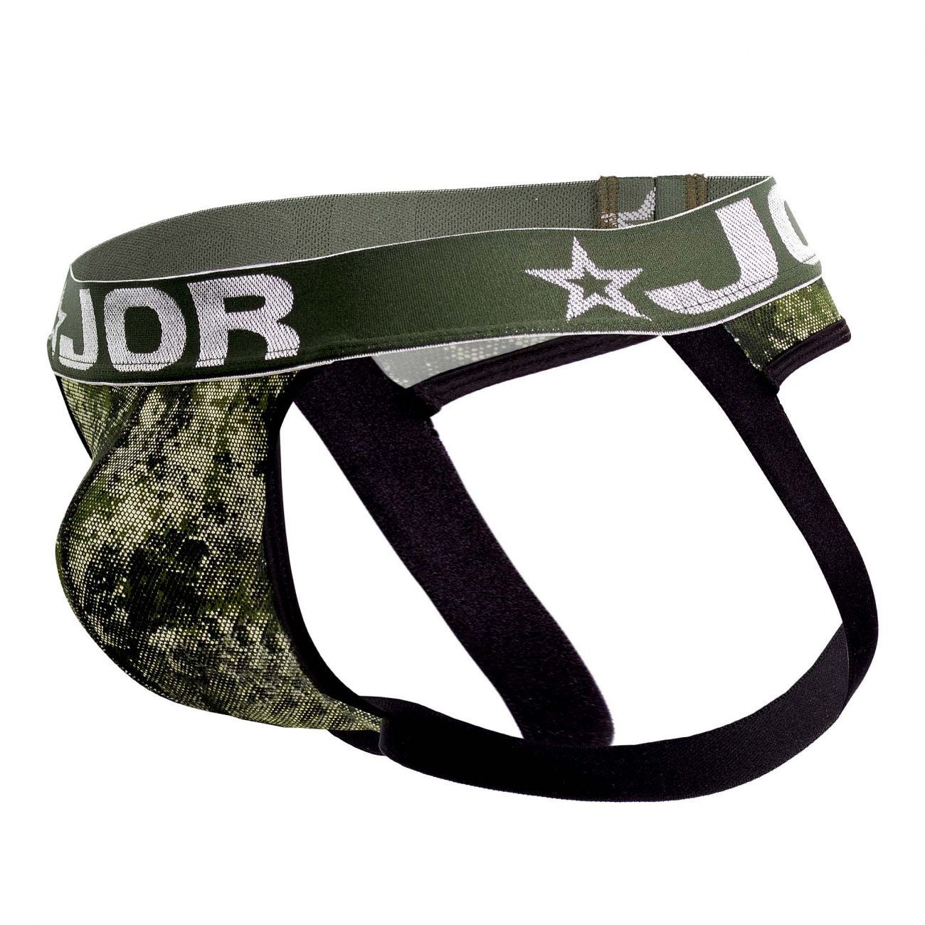 JOR 1220 Army Jockstrap Green