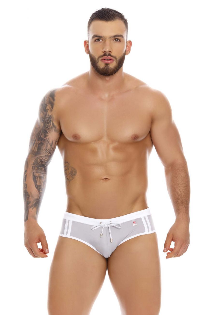 JOR 1258 Sport Swim Briefs Gray