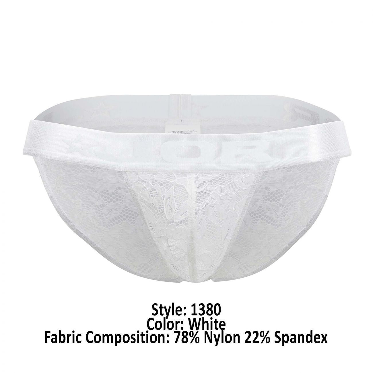 JOR 1380 Romance Lace Bikini White