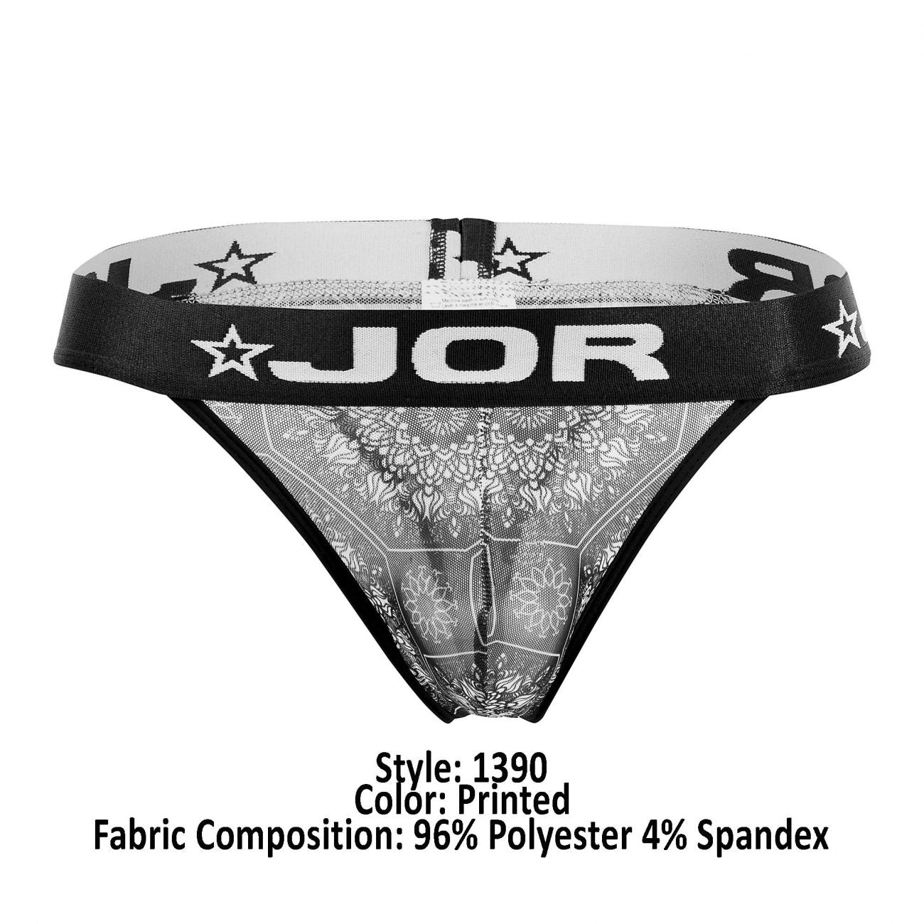 JOR 1390 Night Thongs Decorative Pattern