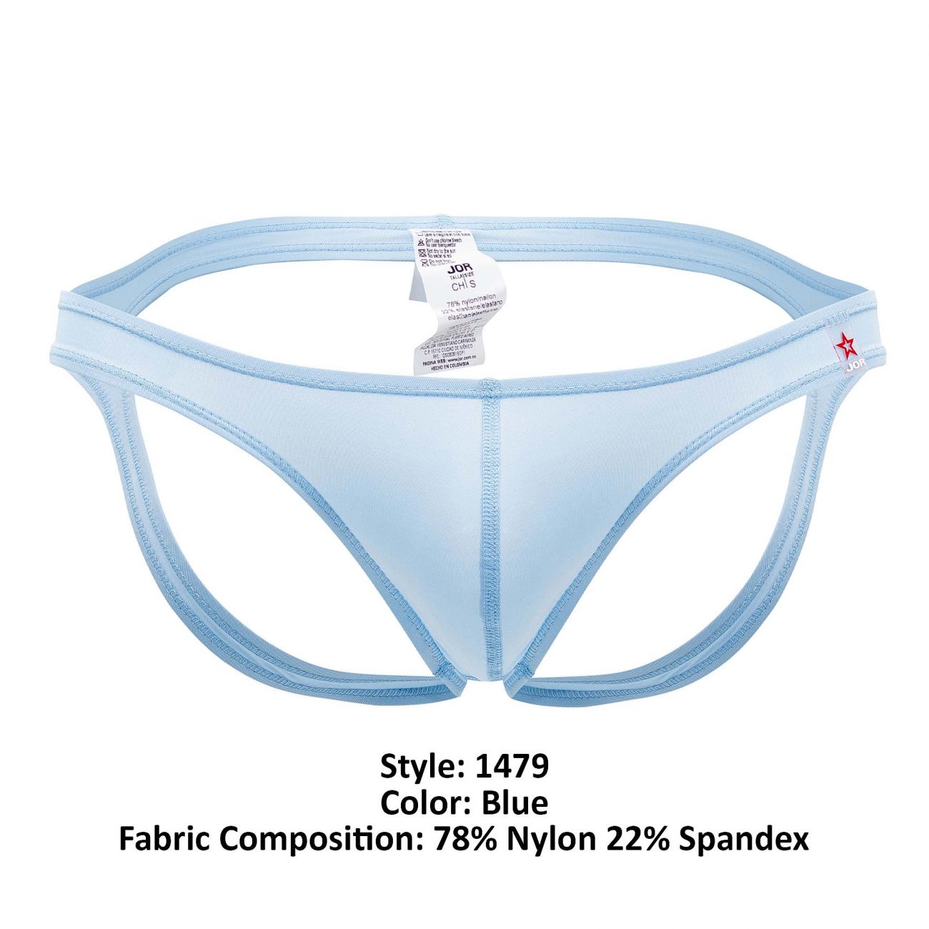 JOR 1479 Phoenix Jockstrap Blue