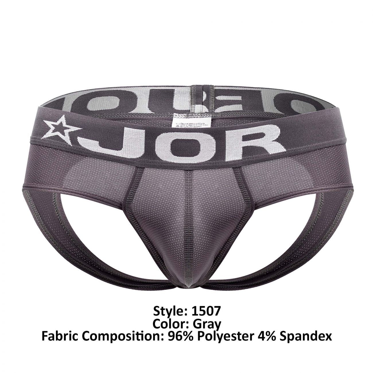 JOR 1507 Apolo Jockstrap Gray