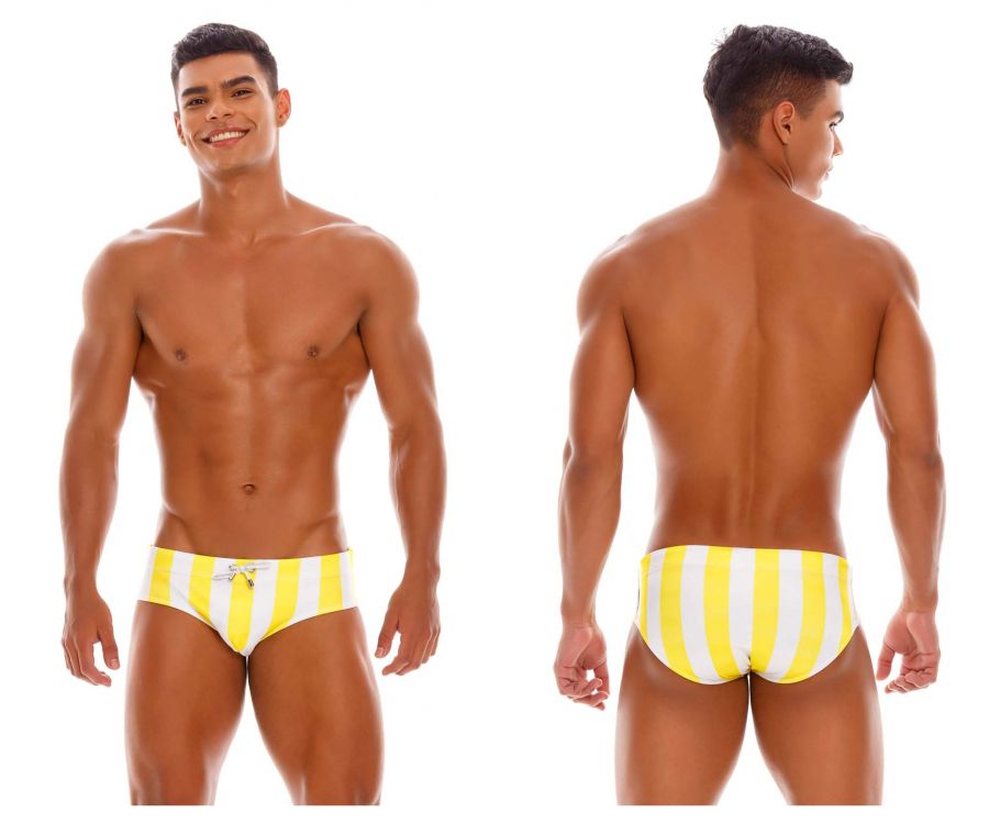 JOR 1555 Smile Swim Briefs Yellow