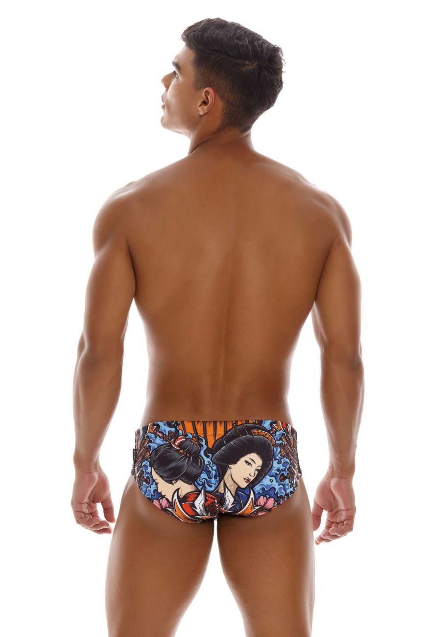 JOR 1558 Geisha Swim Briefs Printed