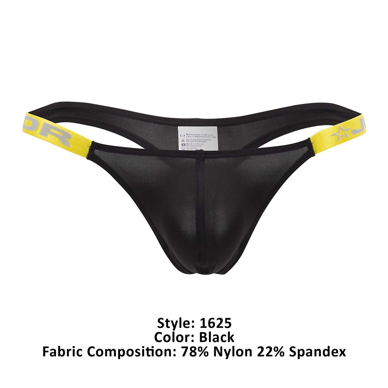 JOR 1625 Eros Thongs Black