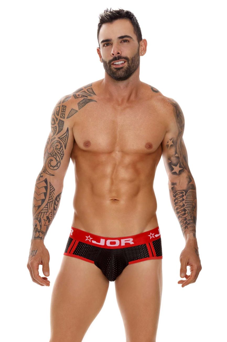 JOR 1635 Electro Briefs Pink & Black