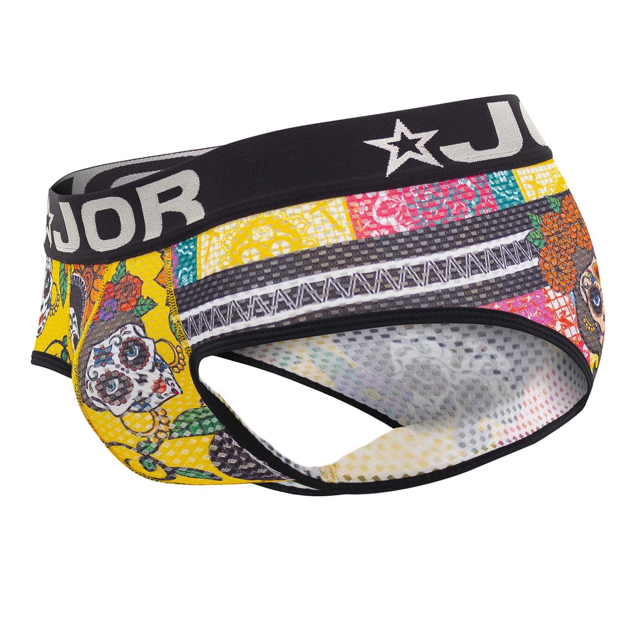 JOR 1649 Guadalupe Briefs Day of the Dead Printed