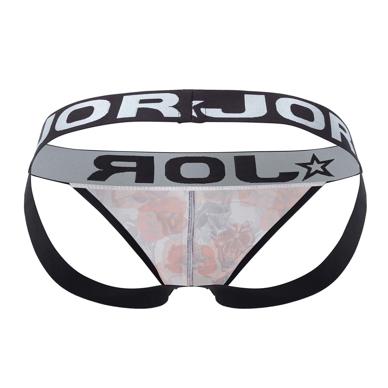 JOR 1660 Jalisco Jockstrap Skulls & Roses