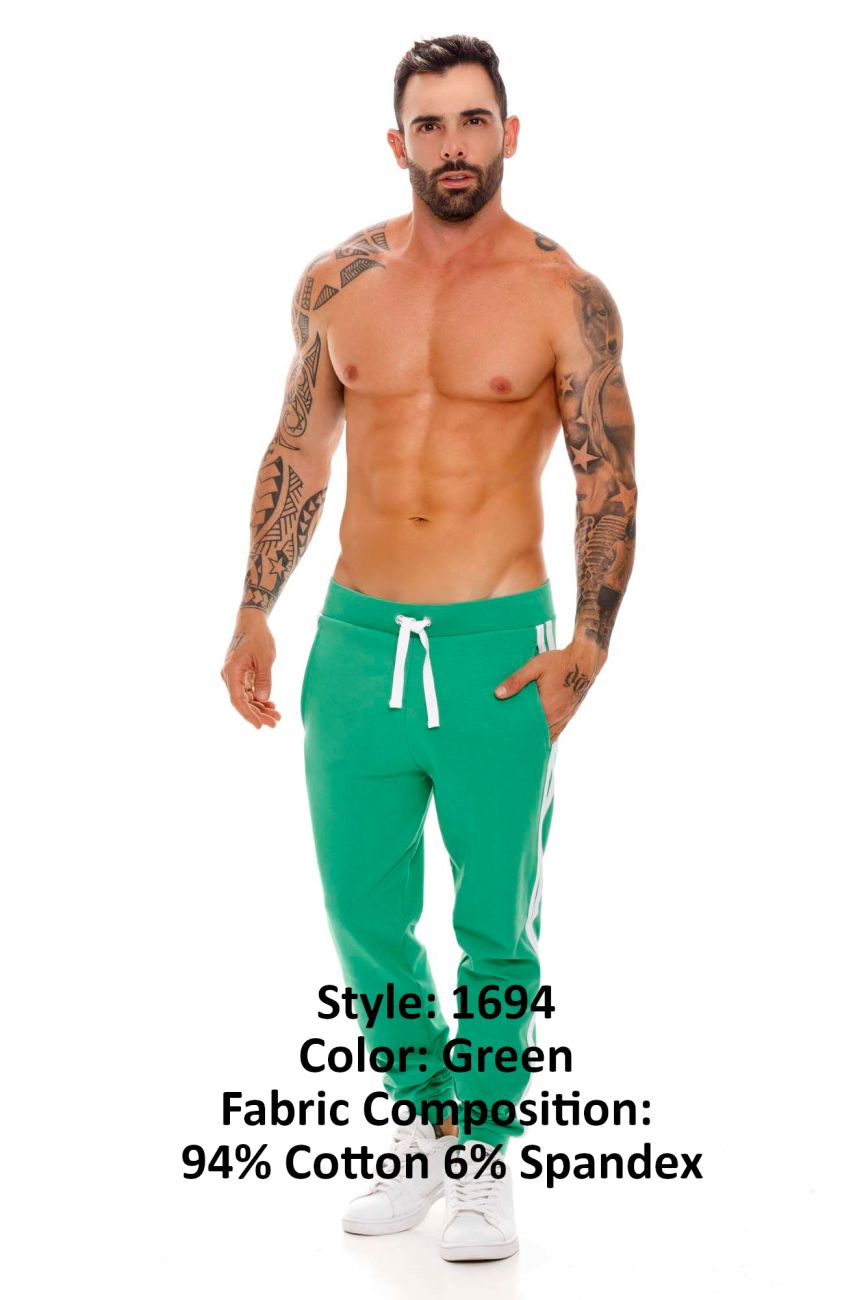 JOR 1694 Rio Athletic Pants Green