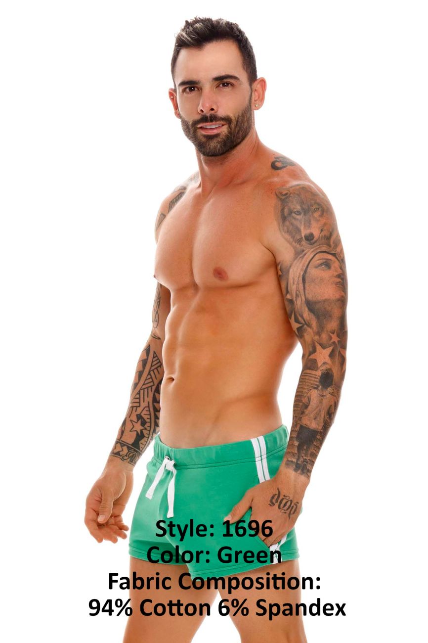 JOR 1696 Rio Athletic Shorts Green