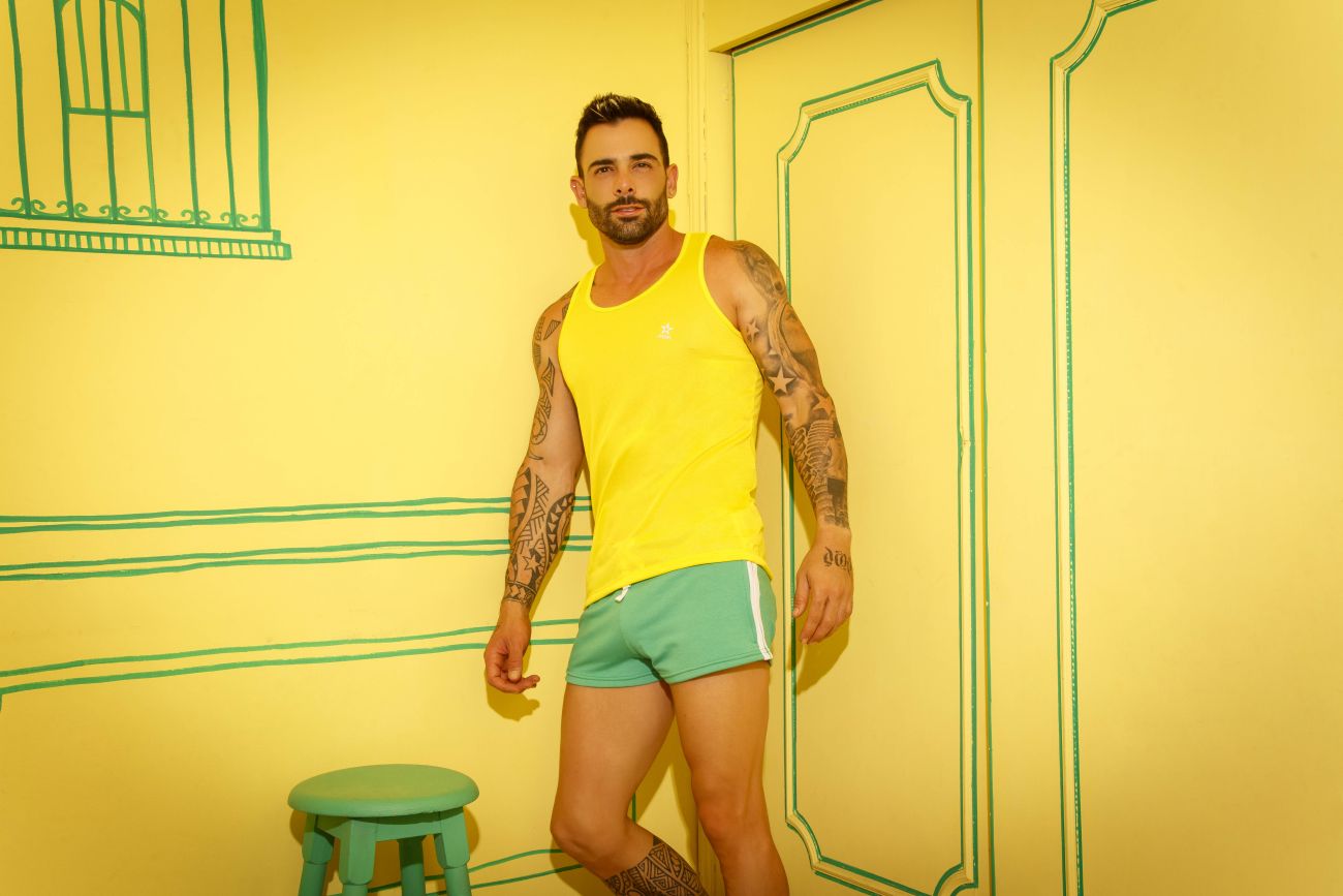 JOR 1696 Rio Athletic Shorts Green