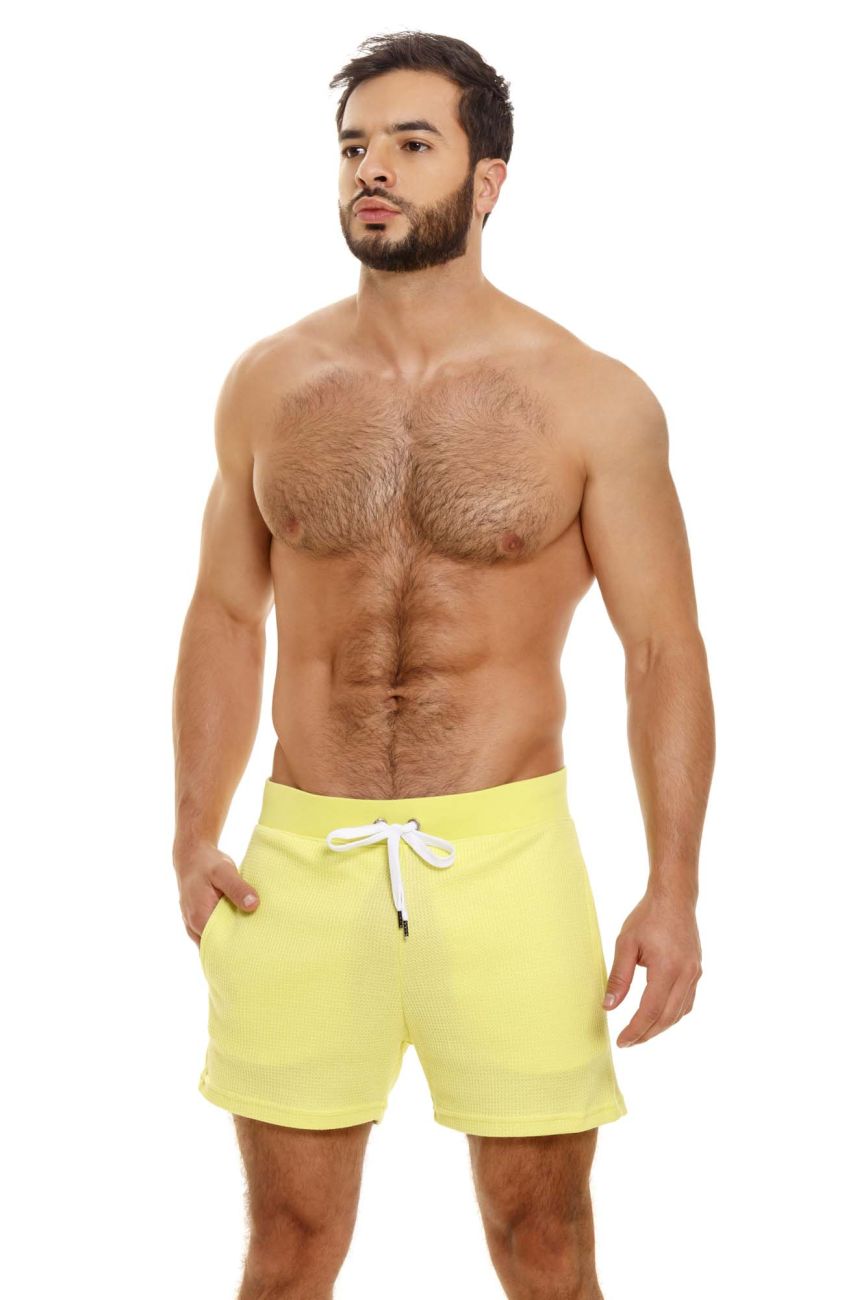 JOR 1813 Tulum Athletic Shorts Lemon