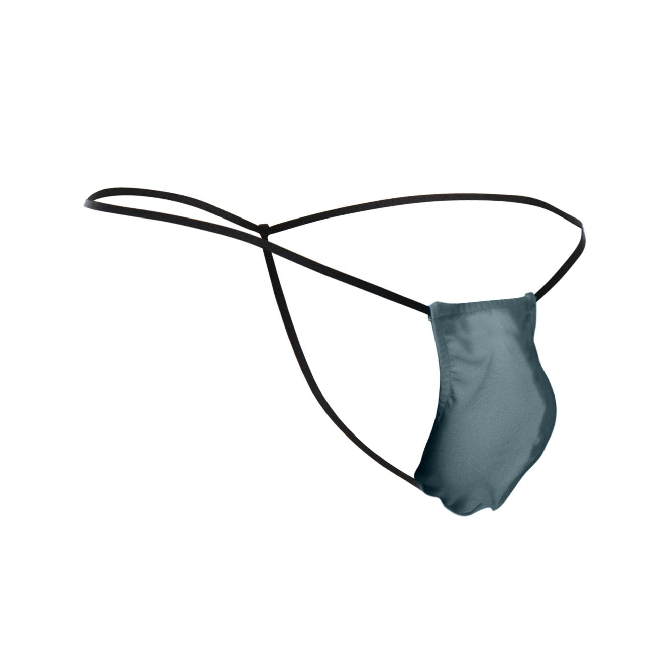 JUSTIN+SIMON XSJ02 Silky G-String Bulge Metal Green