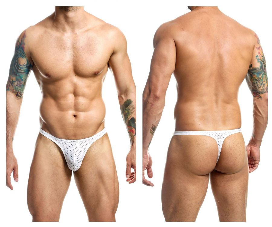 Joe Snyder JS03 Thong Holes White