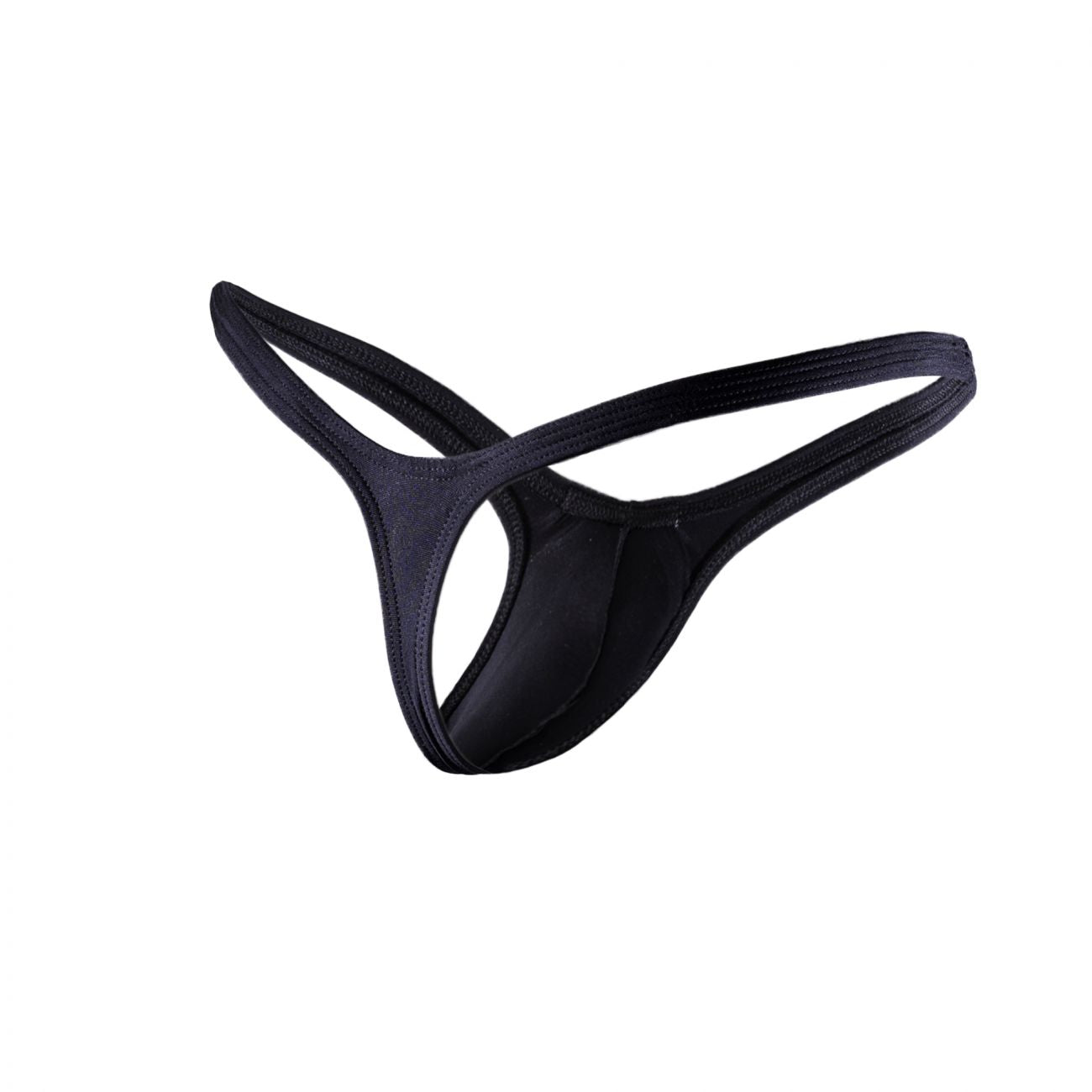 Joe Snyder JSBUL02-Pol Polyester Bulge Tanga Black Poly