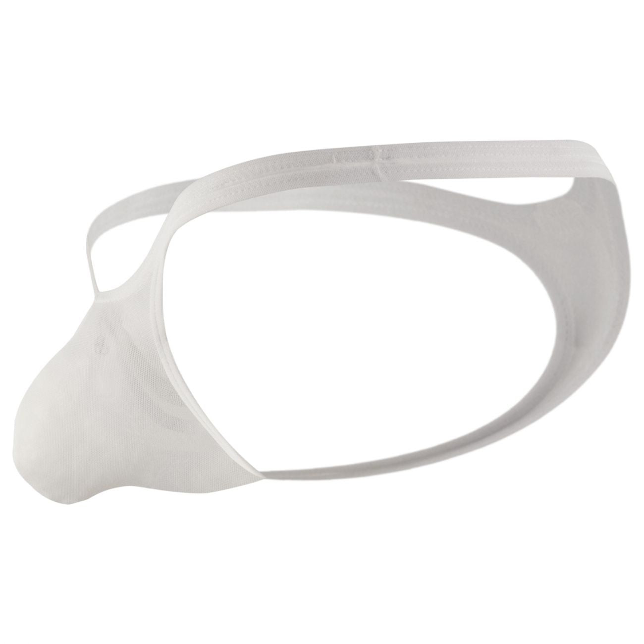 Joe Snyder JSBUL02 Bulge Tanga White Mesh
