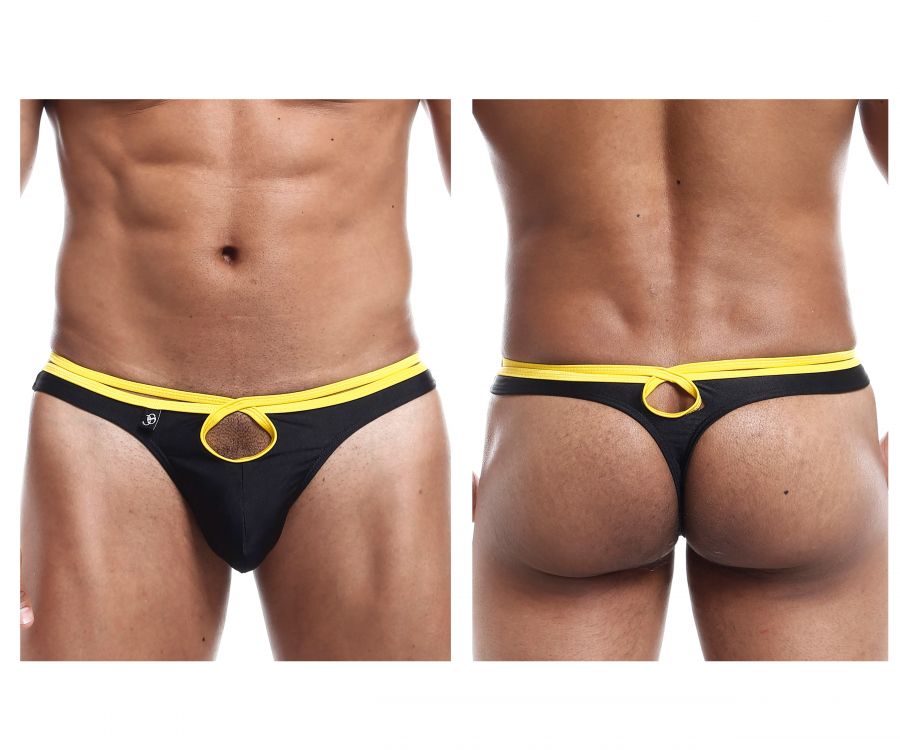 Joe Snyder JSHOL02 Holes Thong Black
