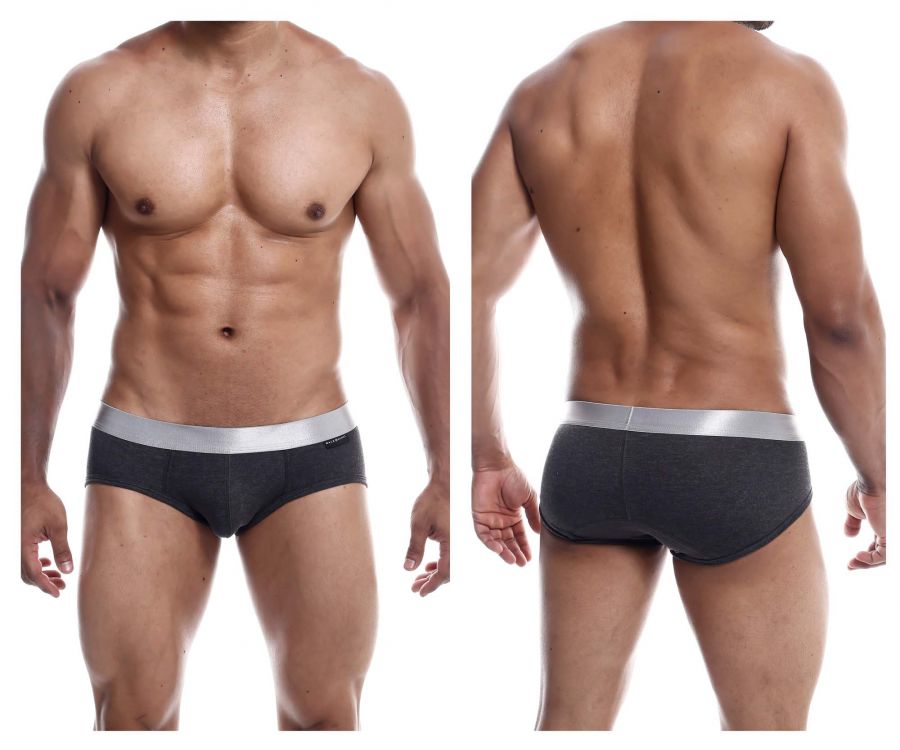 MaleBasics MB103 Classic Pima Briefs Charcoal