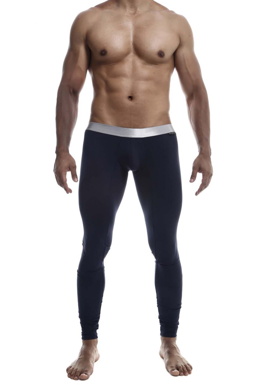 MaleBasics MB105 Classic Pima Long Johns Navy