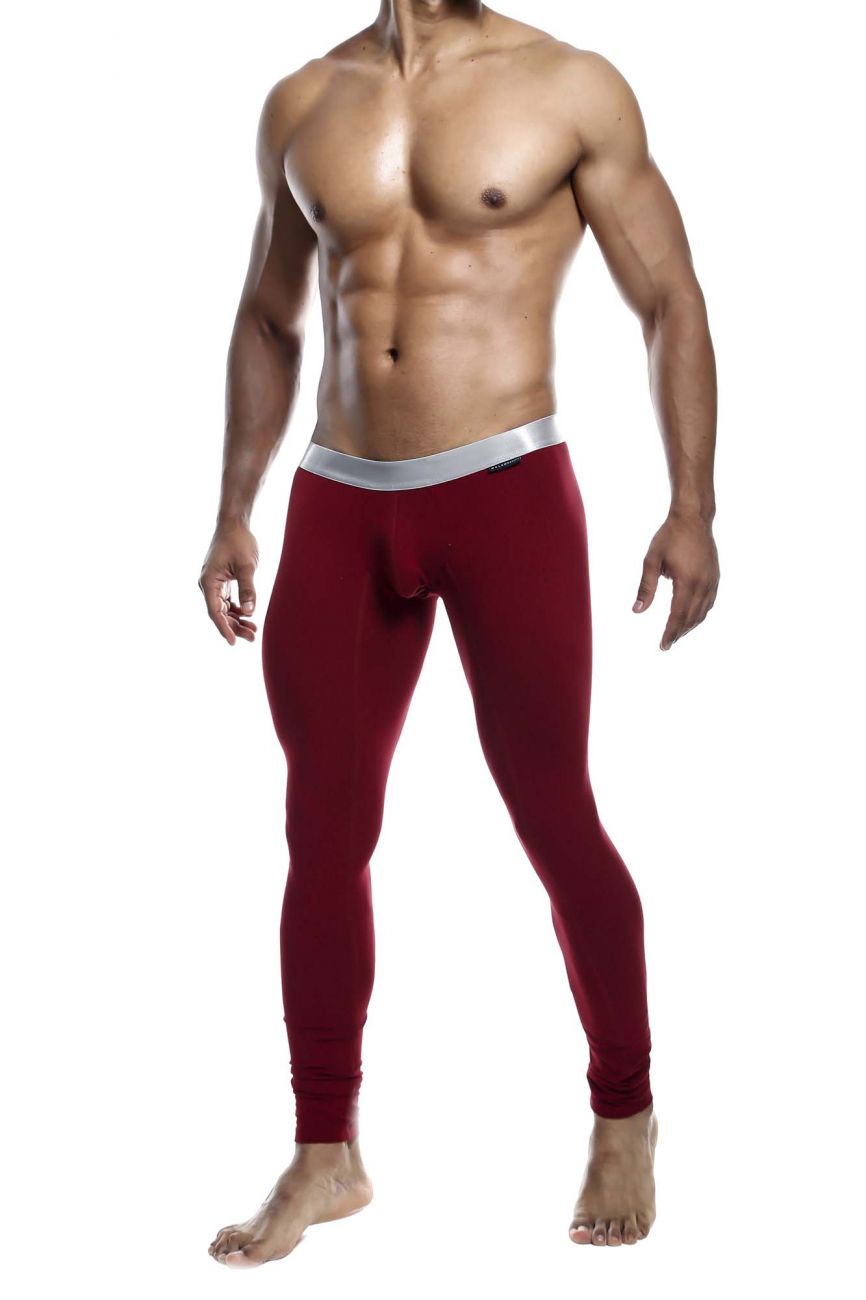 MaleBasics MB105 Classic Pima Long Johns Wine