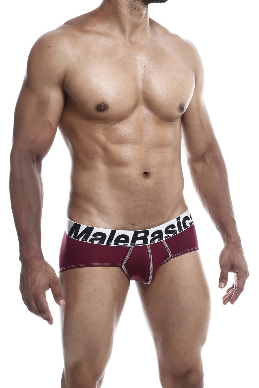 MaleBasics MBM03 Performance Briefs Burgundy