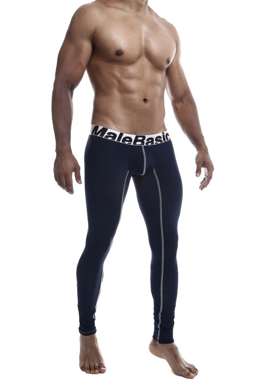 MaleBasics MBM05 Performance Long Johns Navy