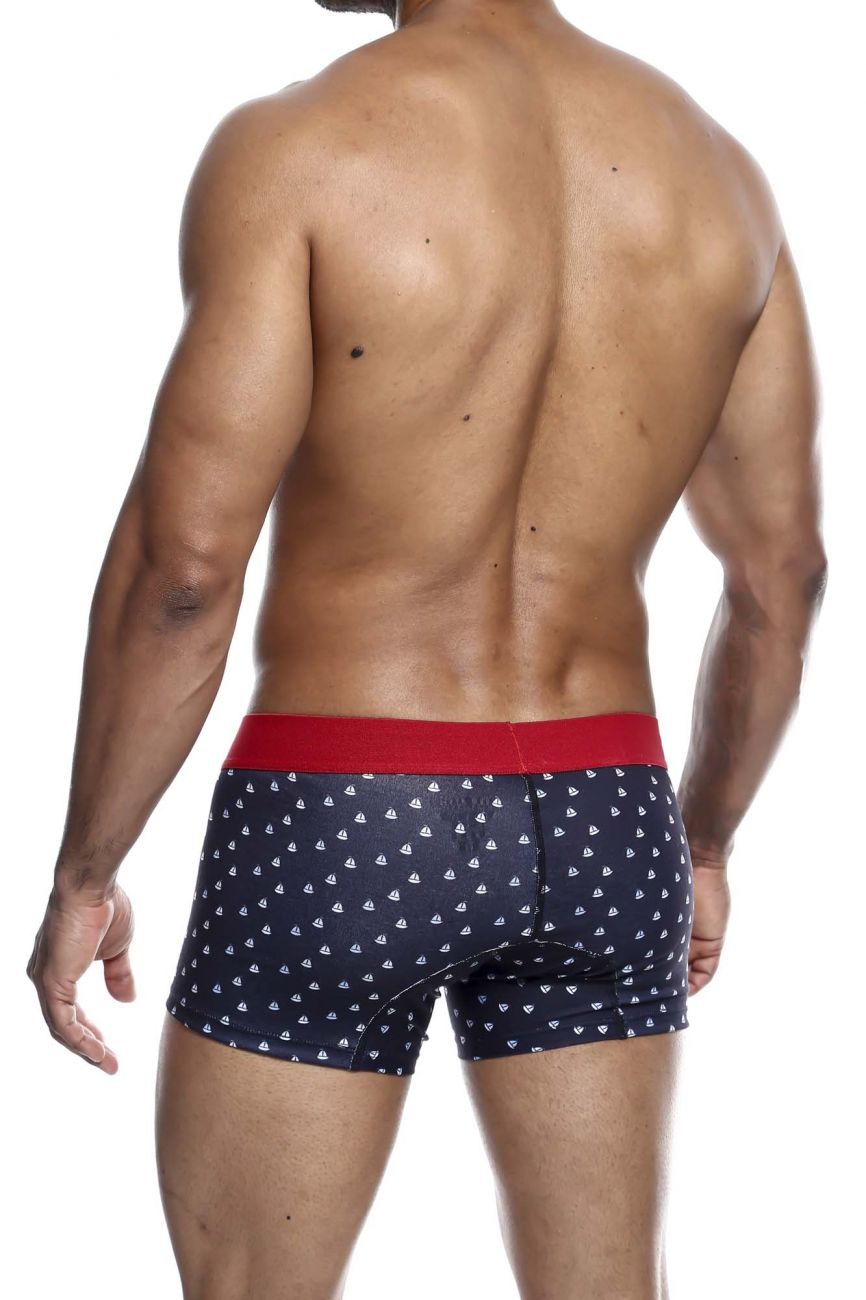 MaleBasics MBT01 3PK Trunks Printed Boats