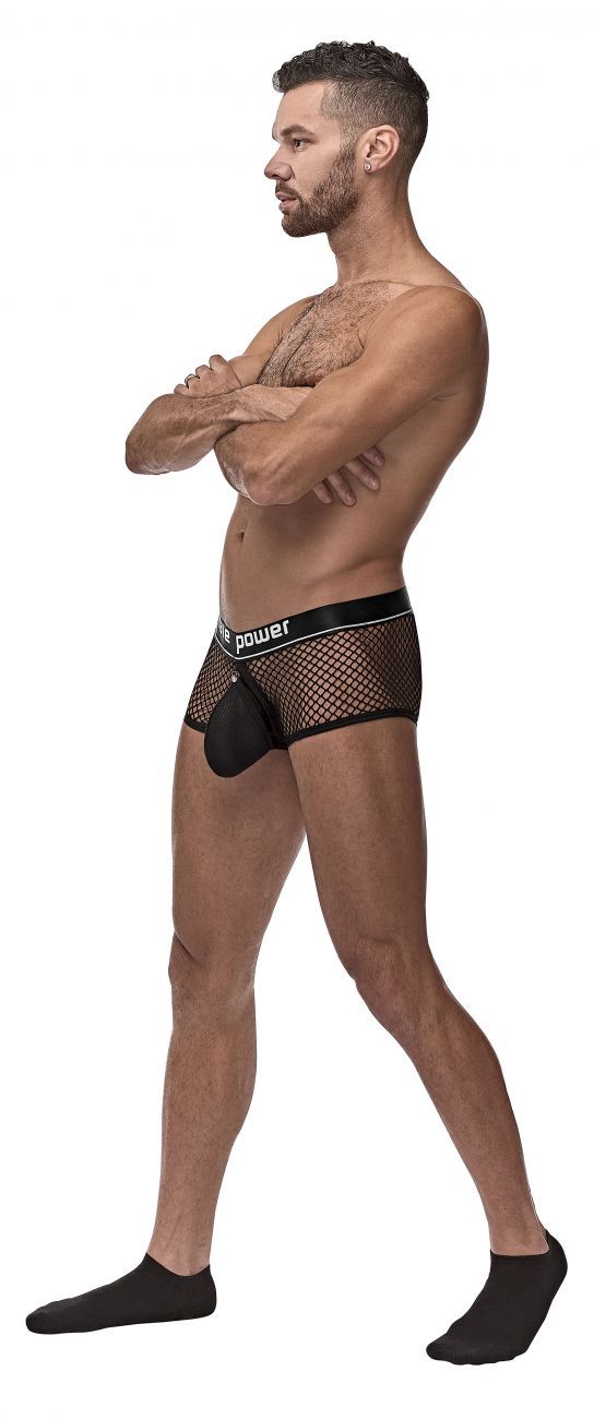 Male Power 120-260 Cockpit C-Ring Trunks Black