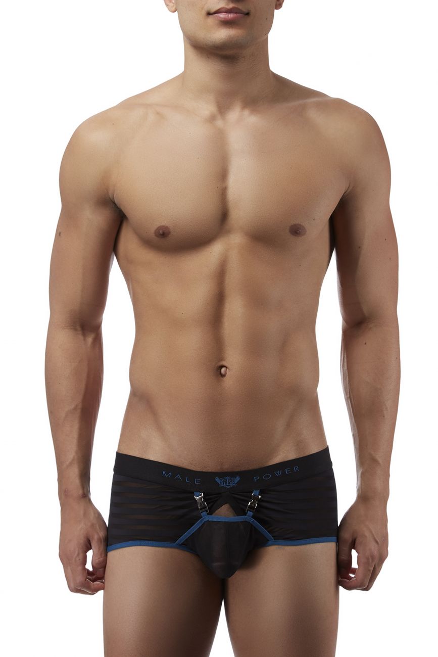 Male Power 135239 Clip Tease Clip Mini Short Boxer Briefs