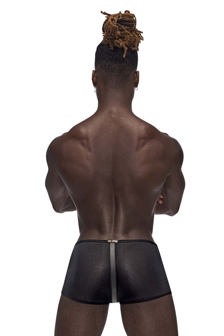 Male Power 138-271 Landing Strip Mini Short Black