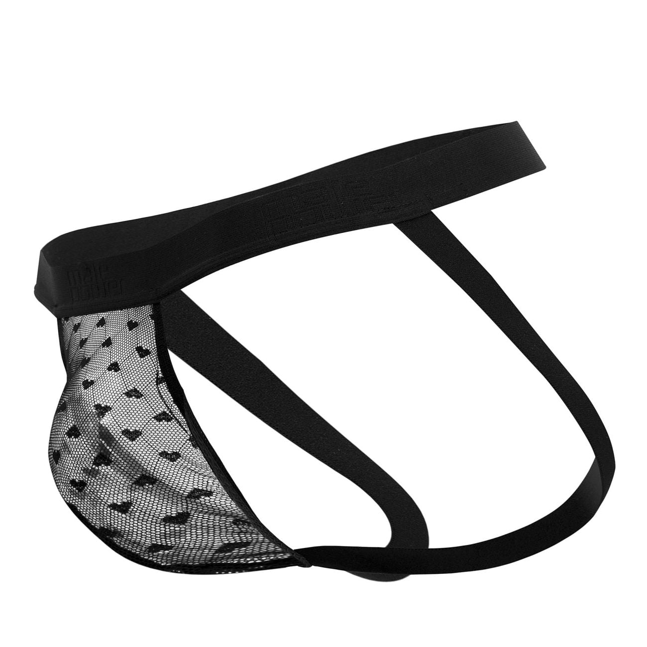 Male Power 389-279 Heart Breaker Jock Black