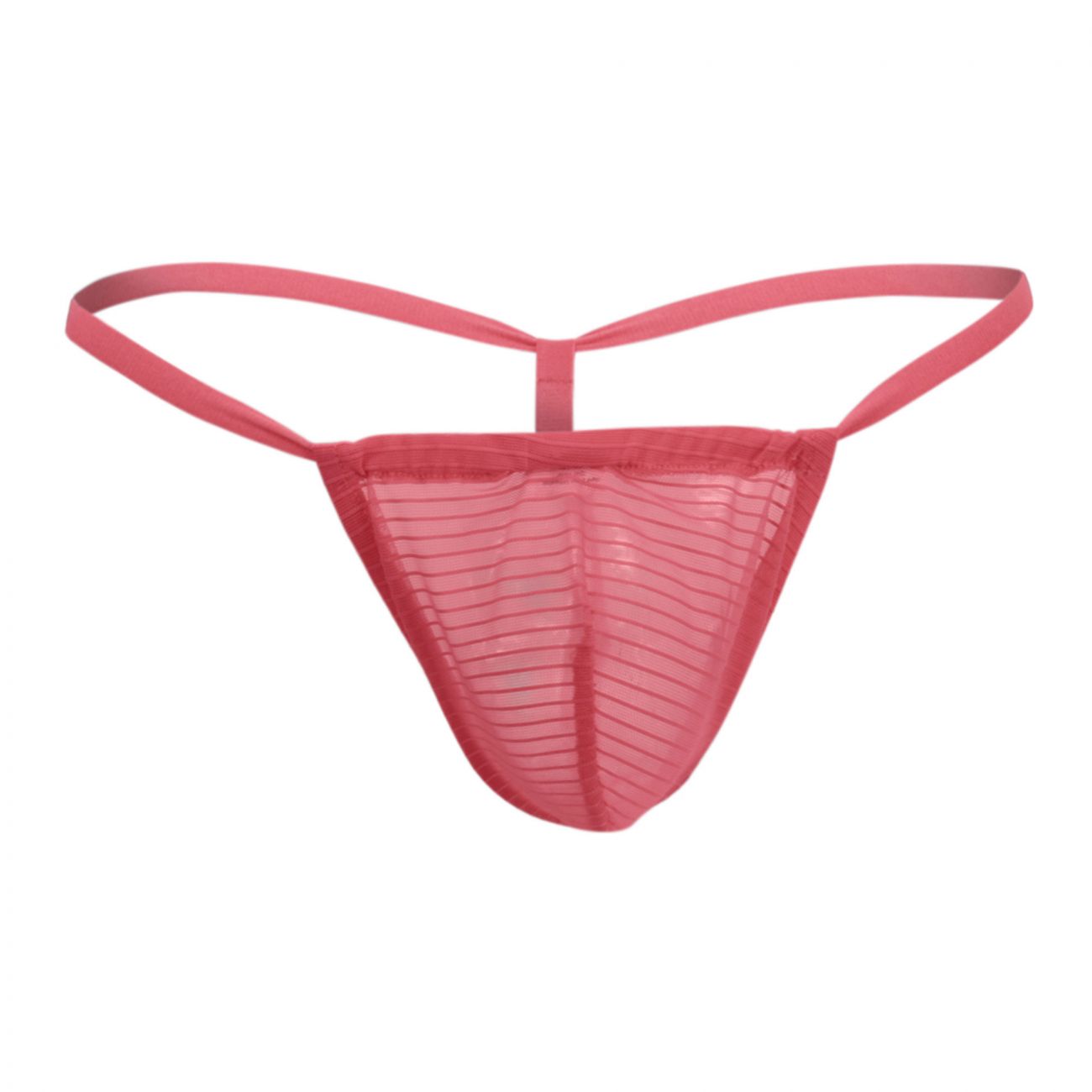 Male Power 450-252 Mesh Rib Posing Strap Salmon