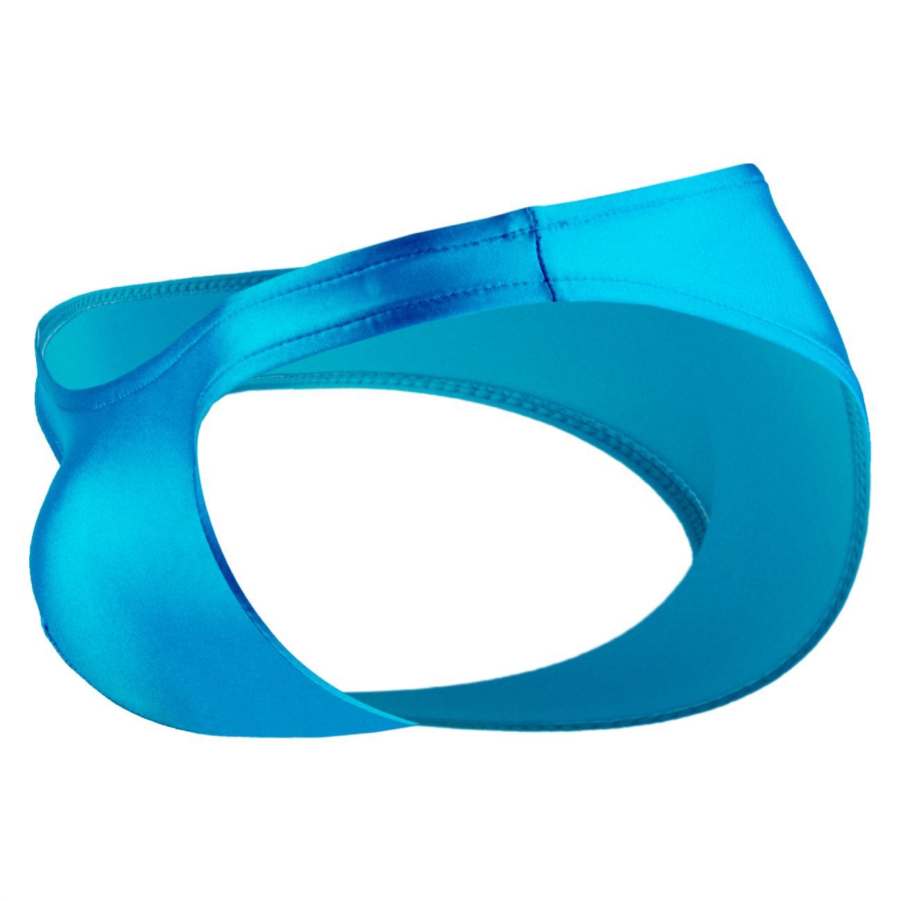 Male Power PAK871 Euro Male Spandex Brazilian Pouch Bikini Blue