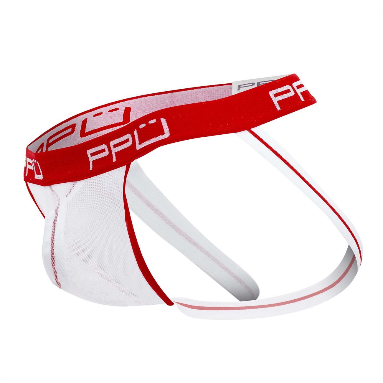 PPU 2103 Ball Lifter Jockstrap White
