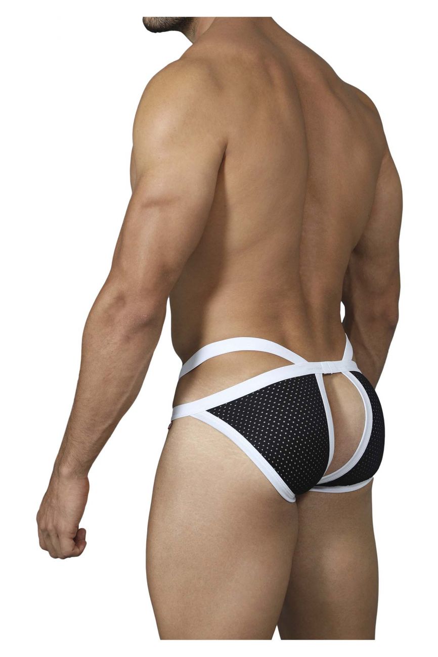 Pikante 0212 Idyllic Open Briefs Black