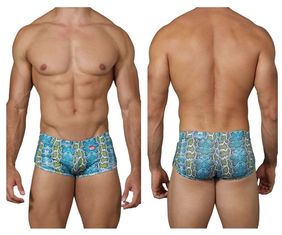 Pikante 0230 Chekke Printed Trunks Blue